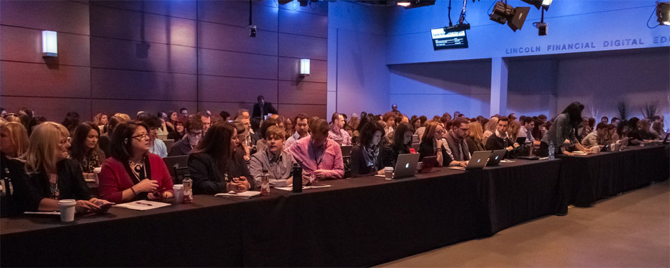 A photo of the Digital PM Summit audience all seated.